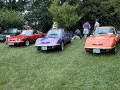 three Opel GTs